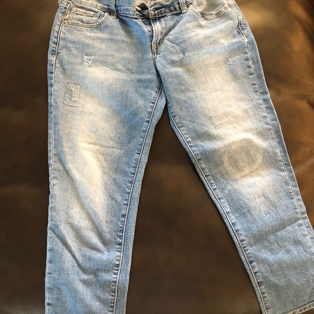 Old navy boyfriend crop jeans